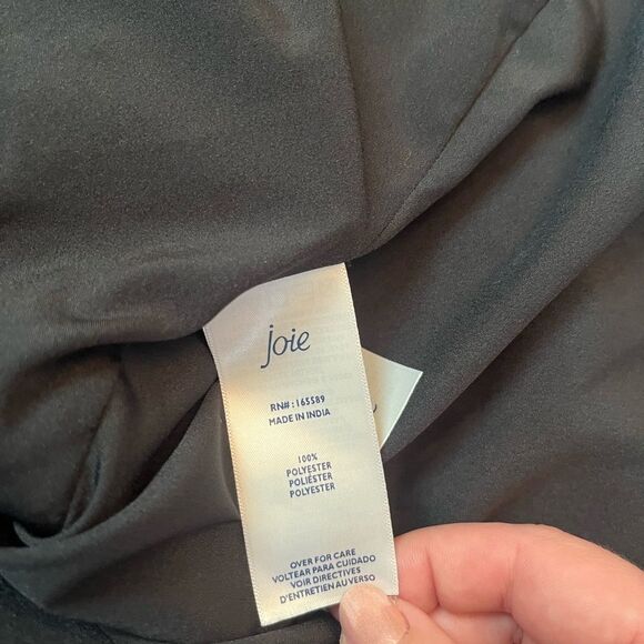 Joie Limited Edition Black Caviar Balloon Sleeve Mini Dress Size XXL - Picture 7 of 7